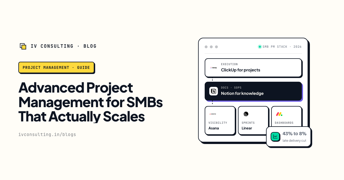 Advanced Project Management for SMBs That Actually Scales