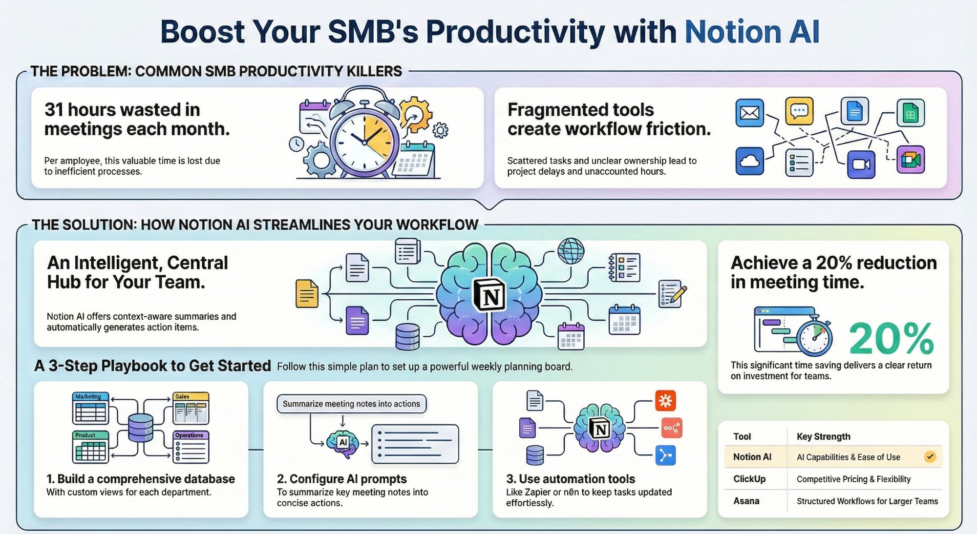 Can Notion AI Workspace Views Replace Your PM Tool? A Practical SMB Playbook