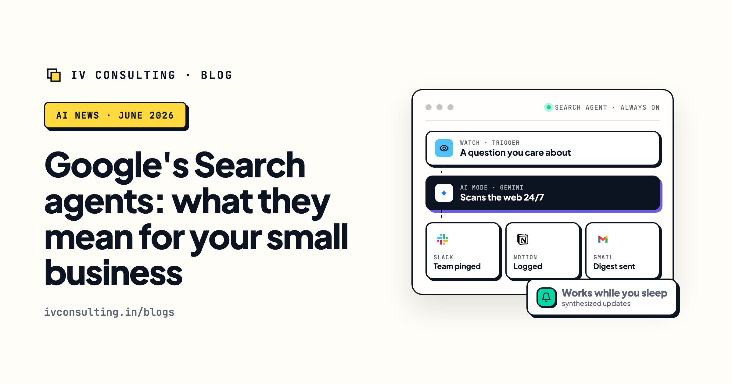 Google Search Agents: what they mean for small businesses