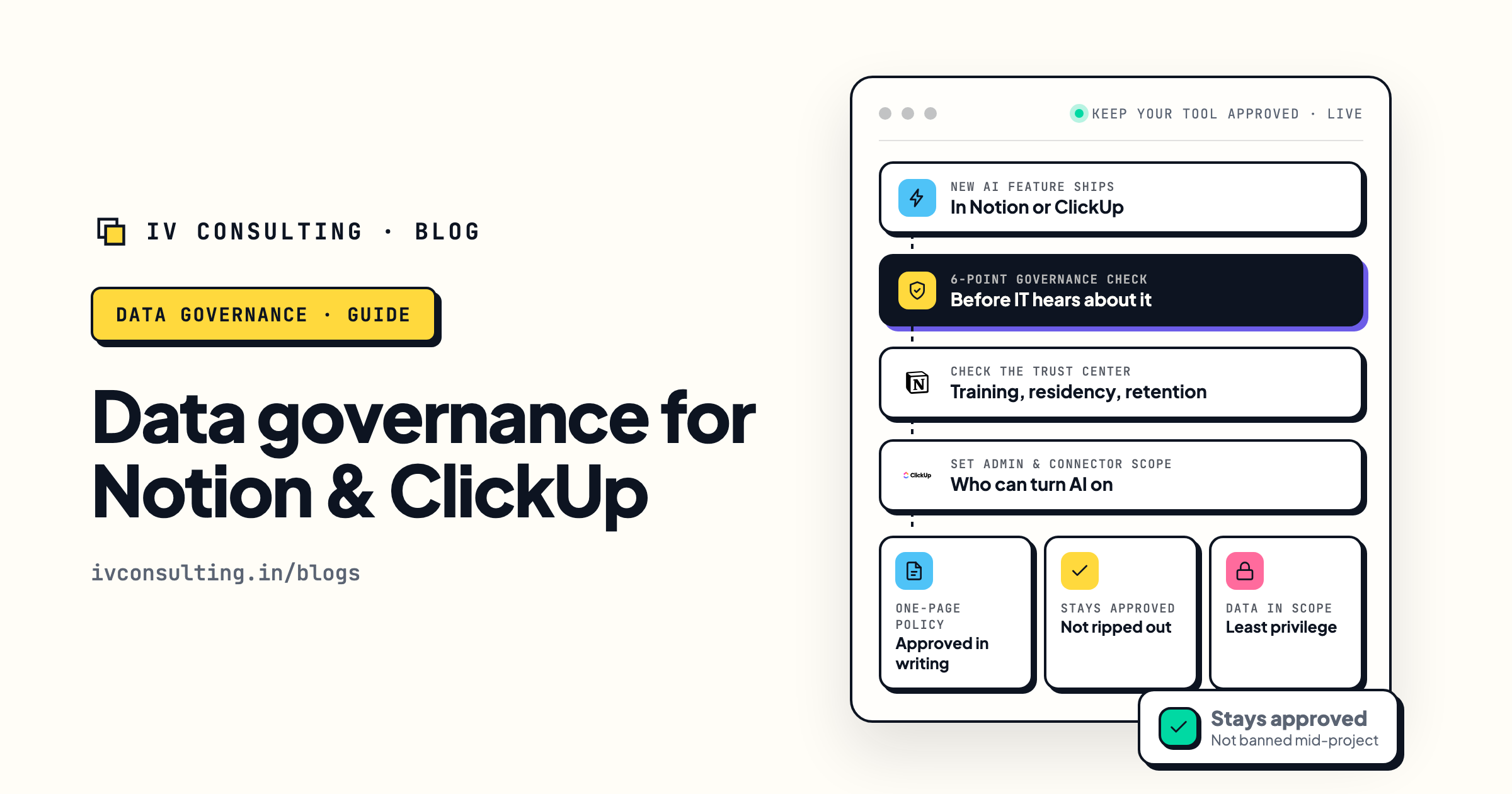 What to do when your company bans AI in Notion or ClickUp
