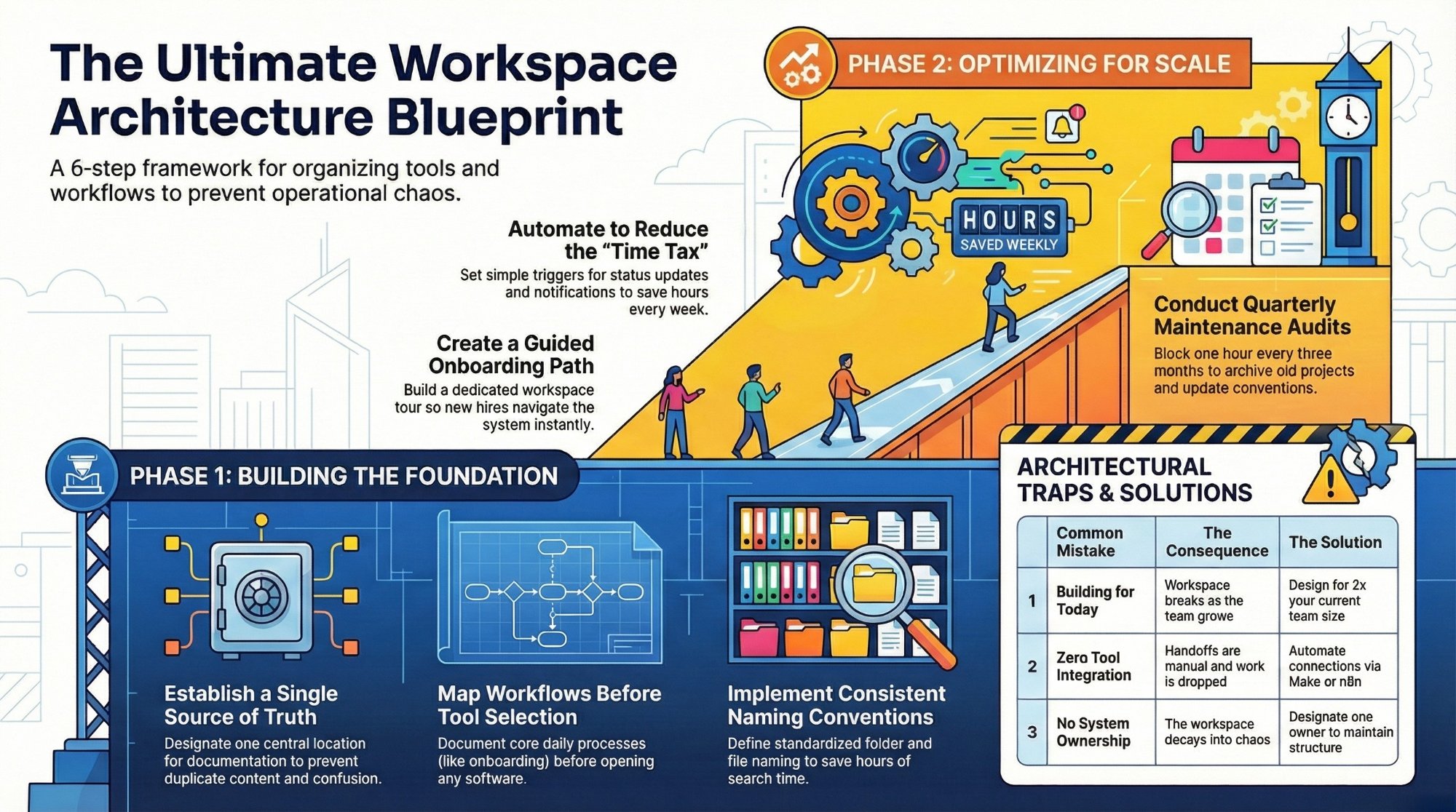 The Ultimate Workspace Architecture Checklist for Scaling Businesses