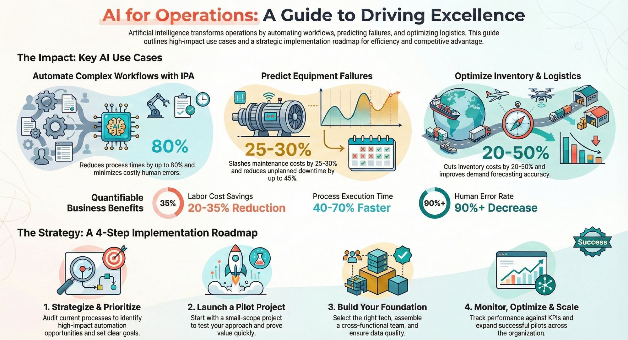 Use Cases of AI & Automation for Operations Teams: A Comprehensive Guide
