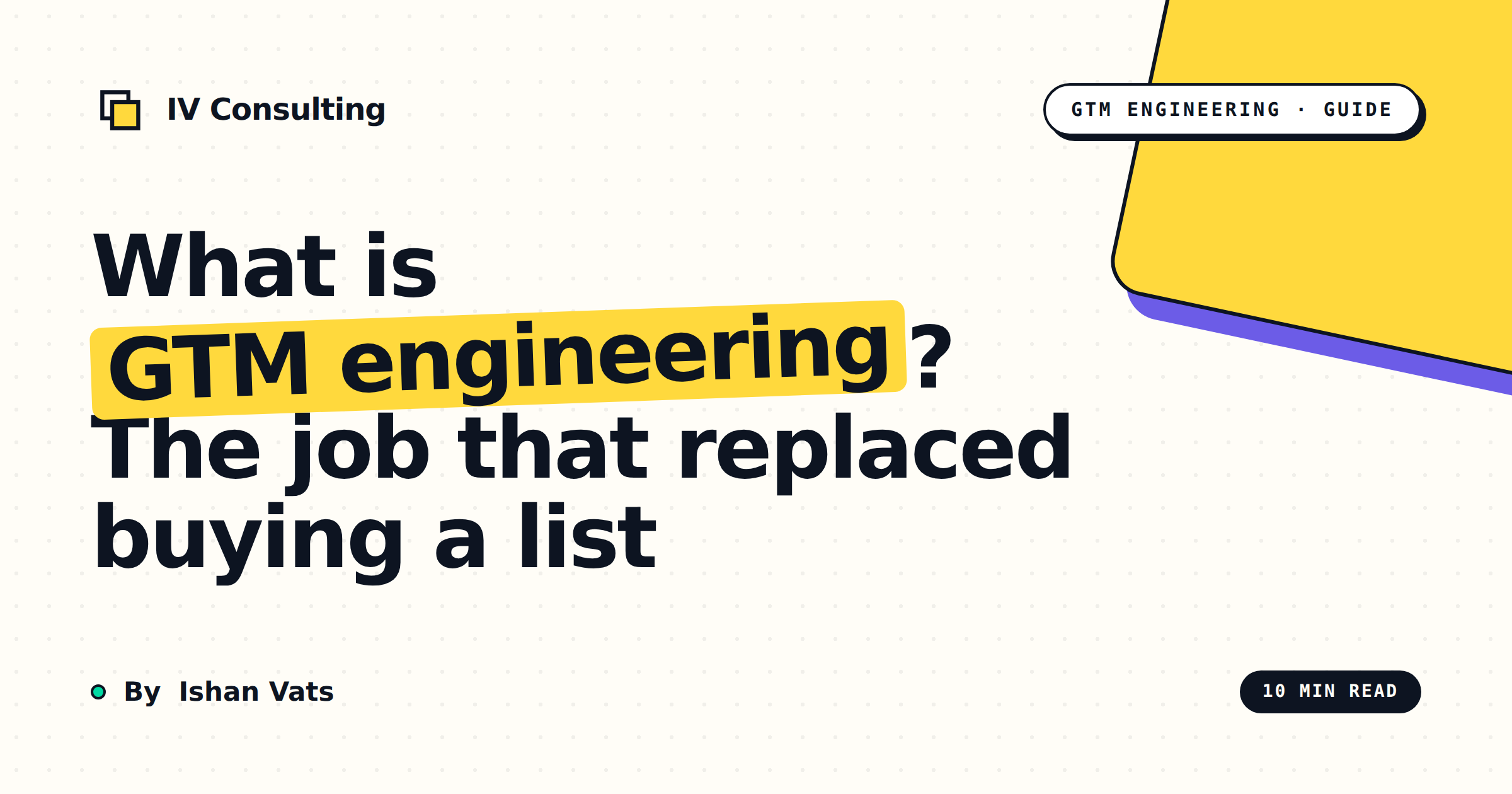 What is GTM engineering