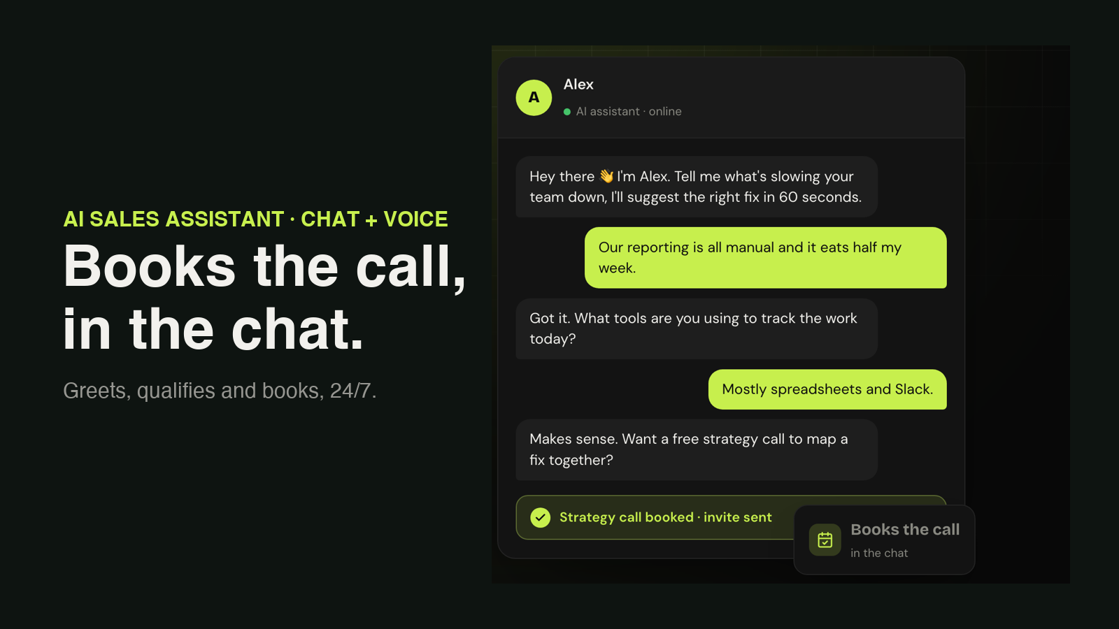 Brightpath: an AI assistant that books calls