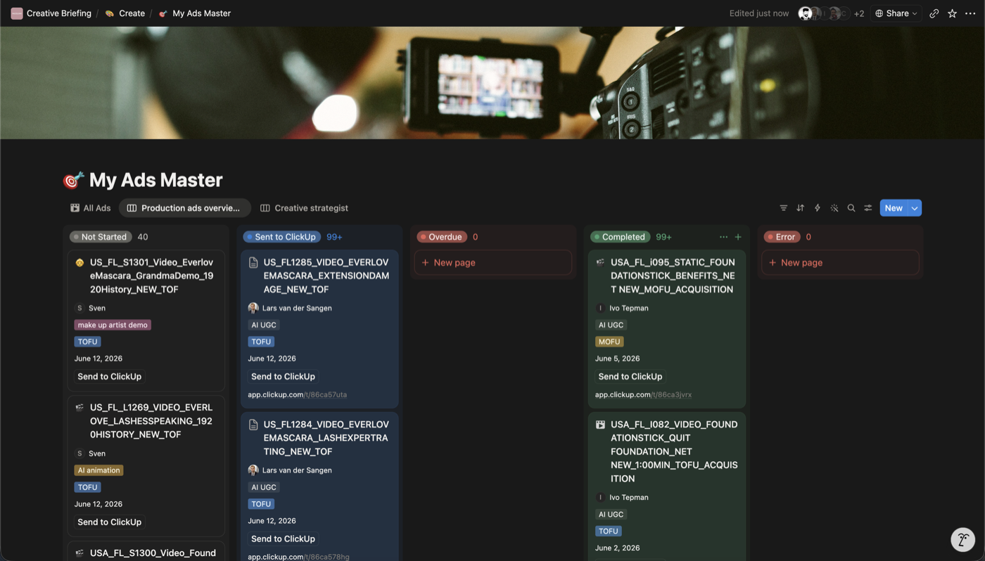 Notion Ads Master