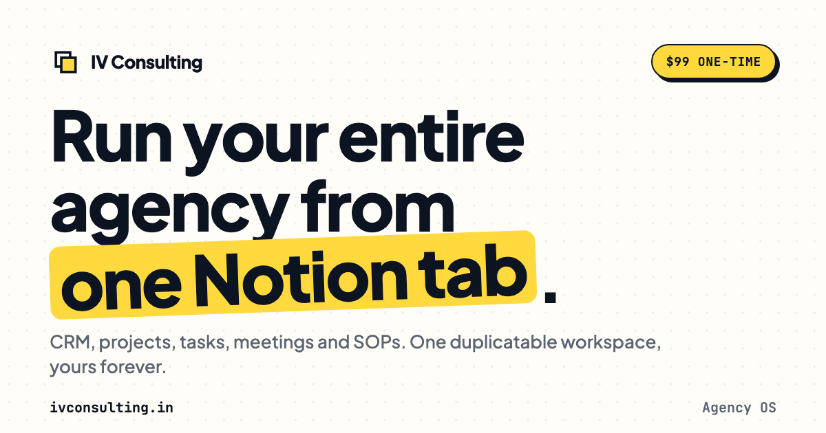 Agency OS, built for you