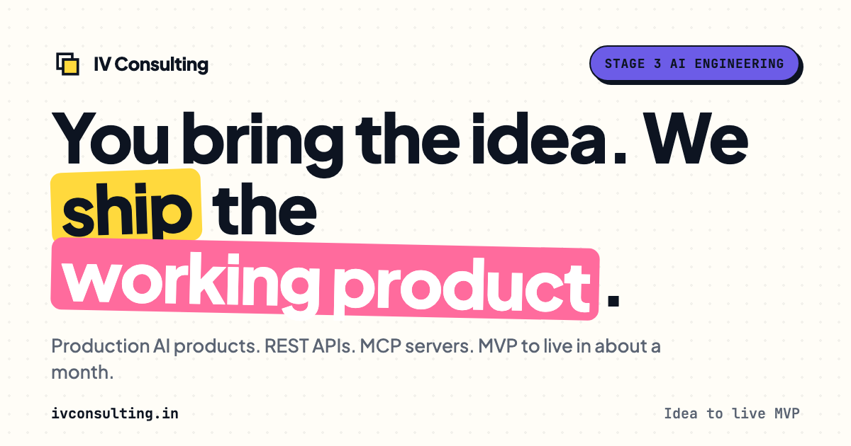 The AI Engineering stage, built for you